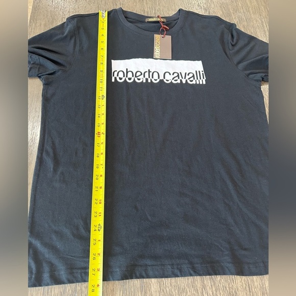125- Roberto Cavalli XL Men's T-Shirt Short Sleeve NWT - Picture 10 of 10